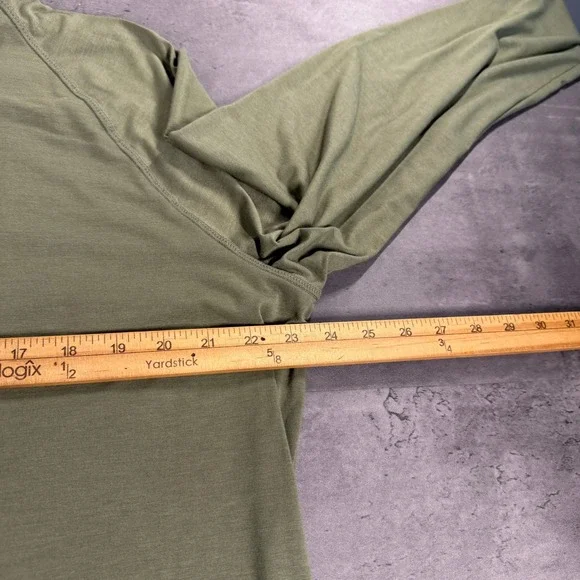 Habit Hoodie Mens Large Olive Green Camo Lightweight Outdoor Tactical Fishing - Picture 8 of 9